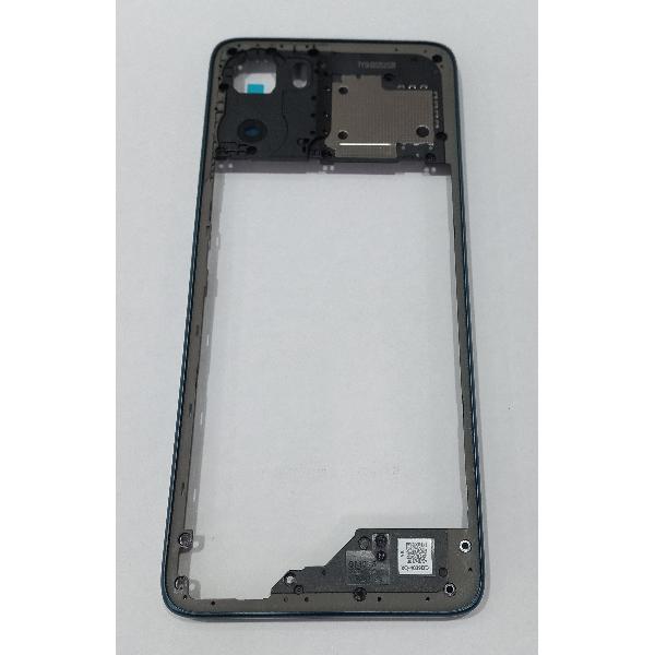 Carcasa o marco central azul oscuro para Motorola Moto G06 Motorola Moto G06 Power