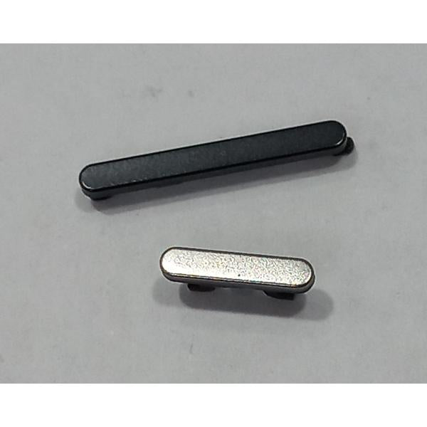 Set de botones laterales grises para Honor 400 Lite 5G calidad premium