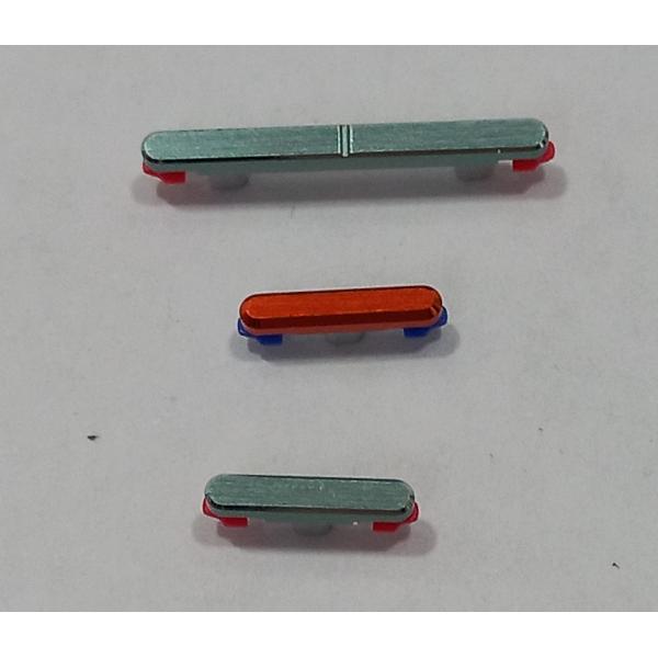 Set de 3 botones laterales verdes para Motorola Edge 70 5G calidad premium