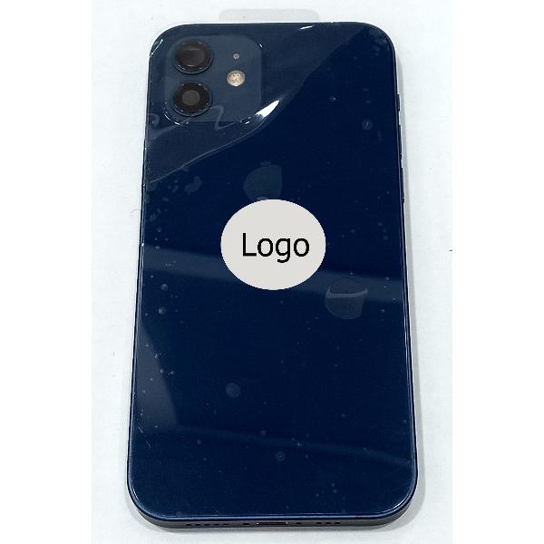 Tapa trasera o tapa bateria azul para iPhone 12 con carcasa central y componentes Remanufacturada Grado A