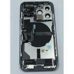 Tapa trasera o tapa bateria azul para iPhone 13 Pro con carcasa central y componentes Remanufacturada Grado A