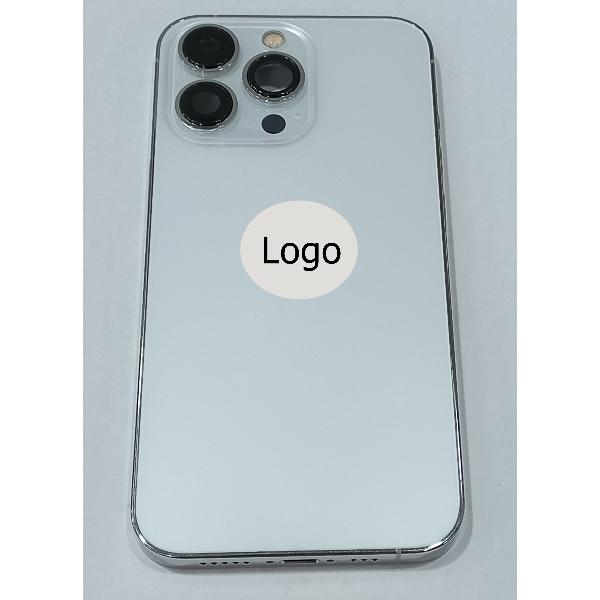 Tapa trasera o tapa bateria plata para iPhone 13 Pro con carcasa central y componentes Remanufacturada Grado A