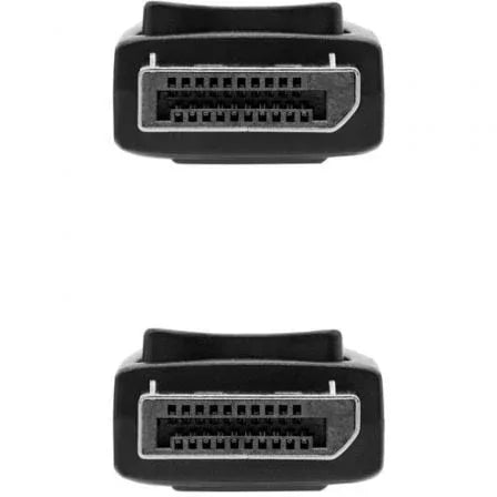 Cable DisplayPort 1.4 8K Nanocable 10.15.2801-L150/ DisplayPort Macho - DisplayPort Macho/ 1.5m/ Certificado/ Negro - PixelPlaza