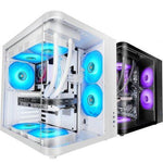 Caja Gaming Semitorre Mars Gaming MC-CURV/ Blanca - PixelPlaza