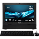 Ordenador all in one aio Msi pro ap162t - 007xes n100 4GB 256GB freedos 15 pulgadas tactil negro