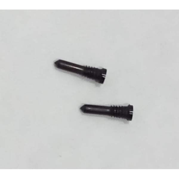 Set de 2 tornillos inferiores negros para iPhone 17 Air calidad premium