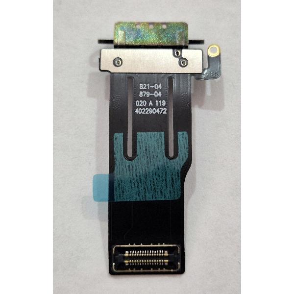 Flex puerto de carga plata para Apple iPad Pro 13 2024 7th A2925 A2926 compatible
