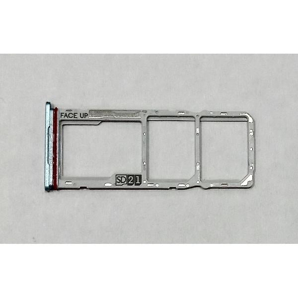 Soporte o bandeja sim azul para Motorola Moto E15 calidad premium