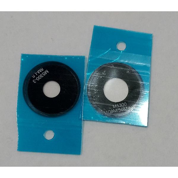 Set de 2 cristales de camara para Xiaomi Poco M7 Pro 5G calidad premium
