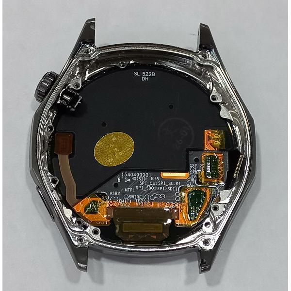 Pantalla para Huawei Watch GT 6 46mm mas tactil negro con marco negro calidad premium