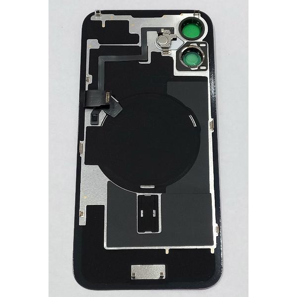 Tapa trasera o tapa bateria completa rosa para iPhone 16 Plus A3290 A3082 A3289 A3291 con NFC