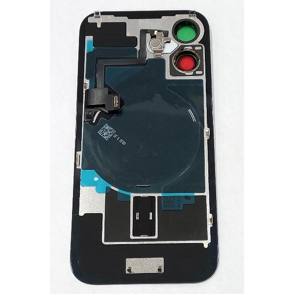 Tapa trasera o tapa bateria completa blanca para iPhone 16 A3287 A3081 A3286 A3288 con NFC