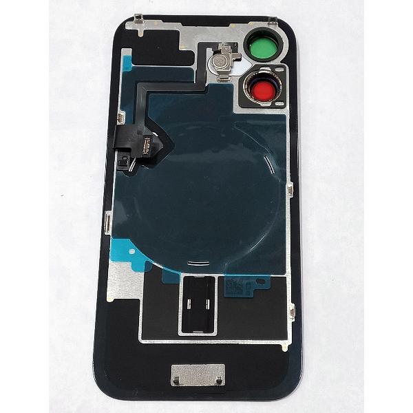 Tapa trasera o tapa bateria completa rosa para iPhone 16 A3287 A3081 A3286 A3288 con NFC