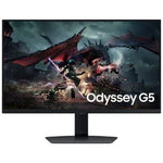 Monitor Gaming Samsung Odyssey G5 S27DG500EU 27"/ QHD/ 1ms/ 180Hz/ IPS/ Regulable en altura/ Negro - PixelPlaza