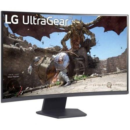 Monitor Gaming Curvo LG UltraGear 32GS60QC-B 31.5"/ QHD/ 1ms/ 180Hz/ VA/ Negro - PixelPlaza