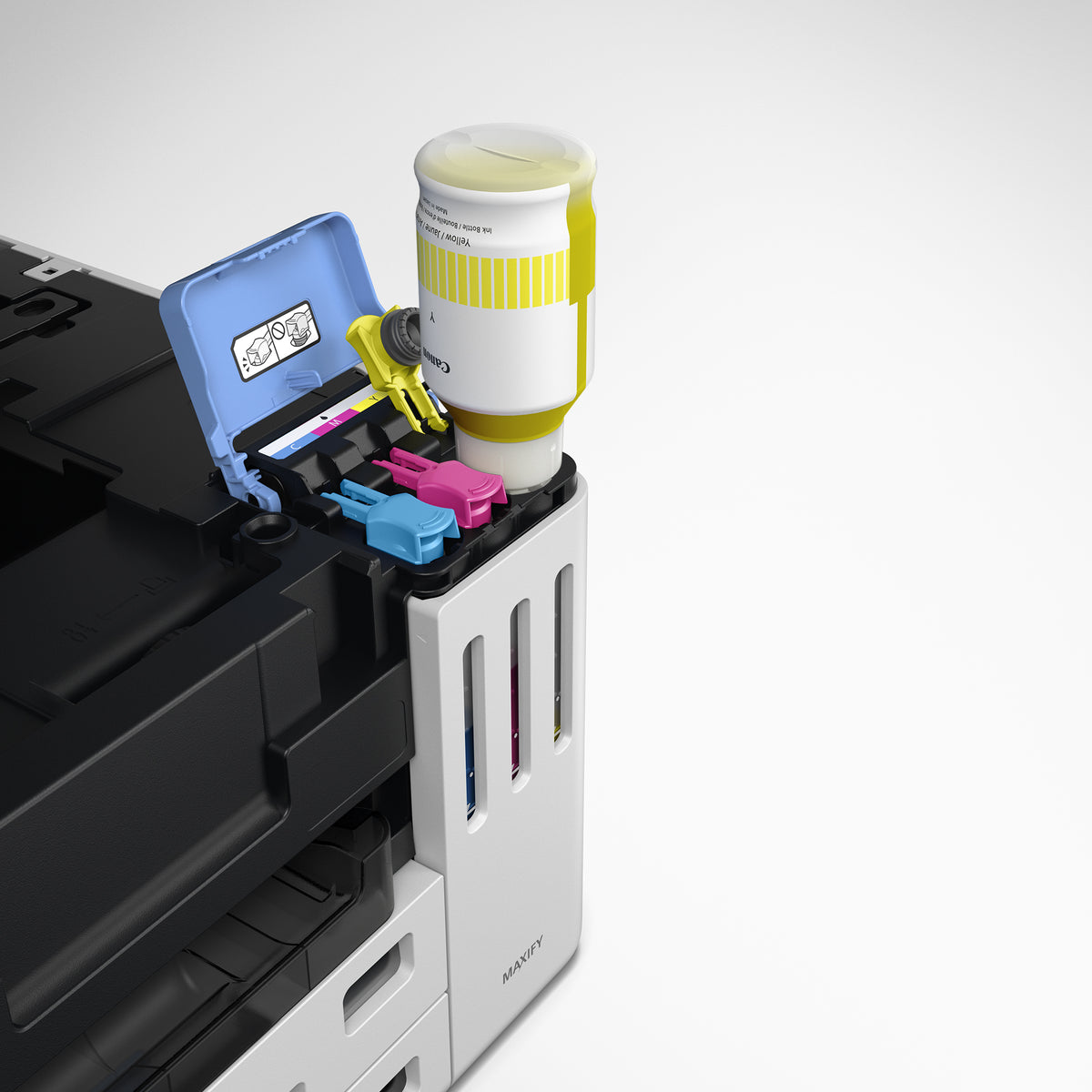 Impresora Canon maxify gx5550 megatank inyección color a4 · red · WiFi · dúplex · adf