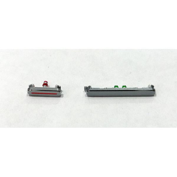 Set de 2 botones laterales grises para Honor Magic 7 Pro 5G calidad premium