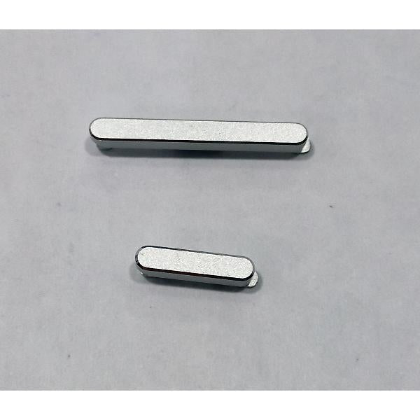Set de 2 botones laterales blancos para Xiaomi 15 5G calidad premium