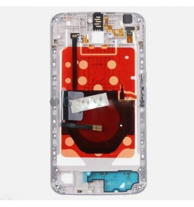 Motorola XT1100 XT1103 Google Nexus 6 carcasa central blanco