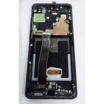 Pantalla para Samsung Galaxy S20 Ultra SM-G988F GH82-26032A mas tactil negro marco negro ensamblado Service Pack