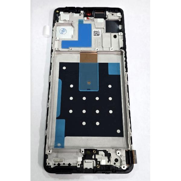 Pantalla para Samsung Galaxy M55 5G M556 mas tactil negro con marco negro ensamblado GH81-25791A Service Pack