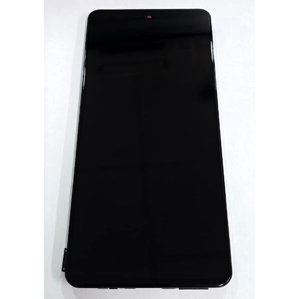 Pantalla para Samsung Galaxy M55 5G M556 mas tactil negro con marco negro ensamblado GH81-25791A Service Pack
