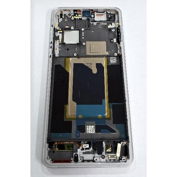 Pantalla para Oppo Find X8 Pro mas tactil negro con marco blanco 621029000357 Service Pack
