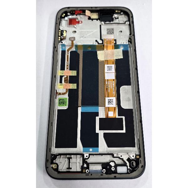Pantalla para Oppo A6 mas tactil negro con marco azul 621029000758 Service Pack
