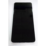 Pantalla para Oppo A58 4G mas tactil negro con marco negro 621029000089 Service Pack