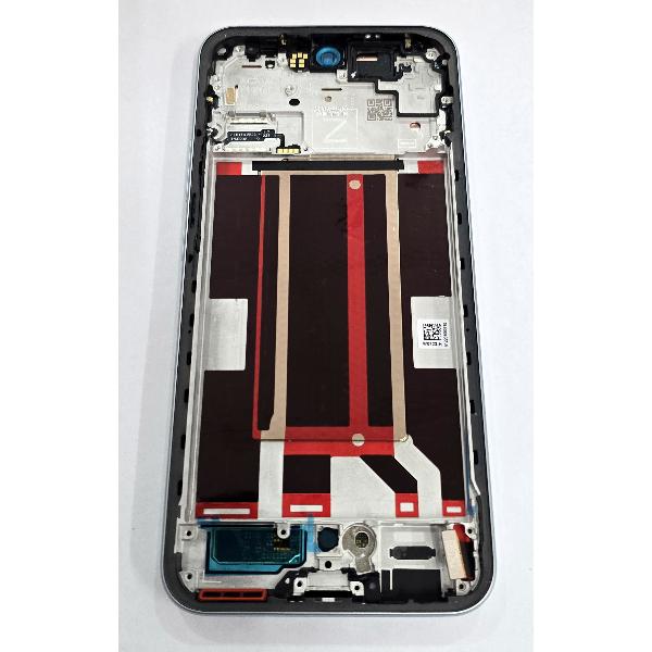 Pantalla para Oppo Reno 14 FS 5G Oppo Reno 14 F mas tactil negro con marco azul 621029000593 Service Pack