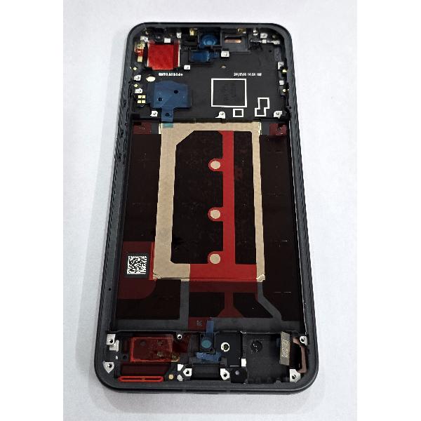 Pantalla para Oppo Reno 13 Pro mas tactil negro con marco grafito 621029000381 Service Pack