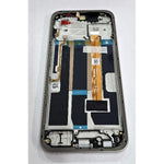 Pantalla para Oppo A6 4G mas tactil negro con marco dorado 621029000744 Service Pack