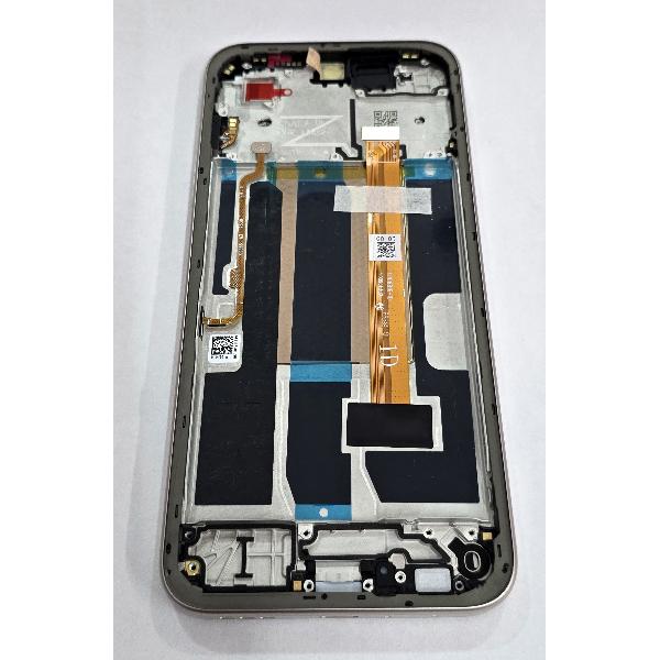 Pantalla para Oppo A6 4G mas tactil negro con marco dorado 621029000744 Service Pack