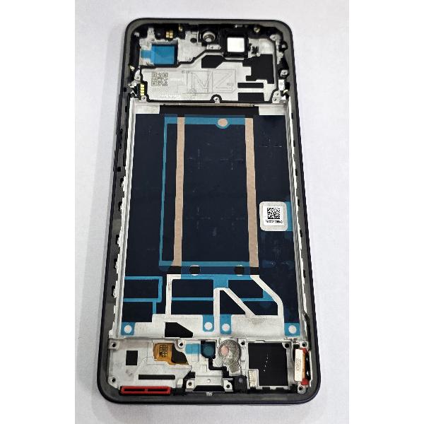 Pantalla para Oppo Reno 13 FS 5G Oppo Reno 13 F mas tactil negro con marco azul 621029000452 Service Pack