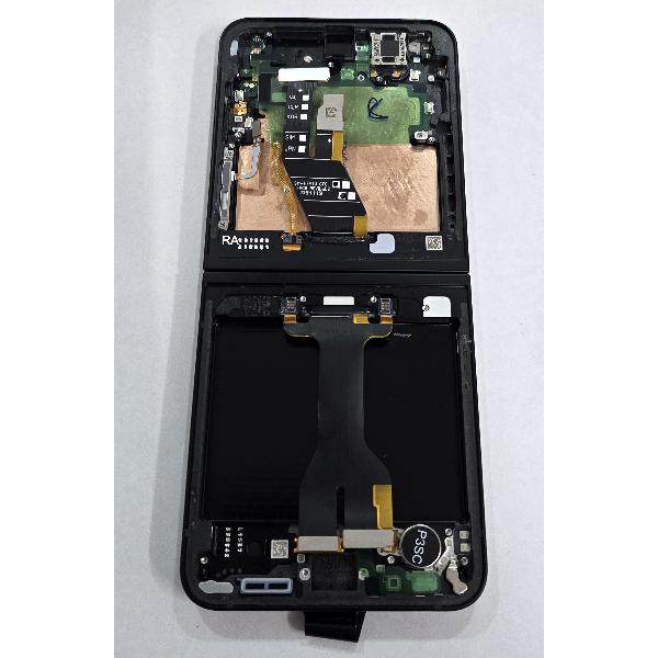 Pantalla para Samsung Galaxy Z Flip7 FE F761B mas tactil negro con marco negro GH82-37734A Service Pack