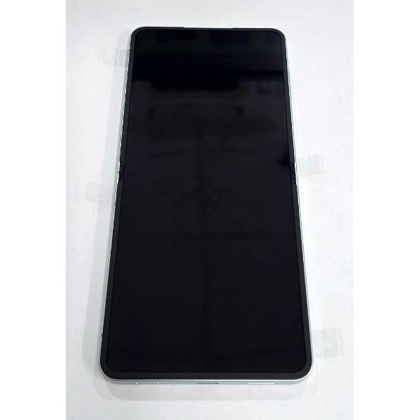 Pantalla para Samsung Galaxy Z Flip 7 SM-F766 mas tactil negro marco verde claro GH82-37581E Service Pack
