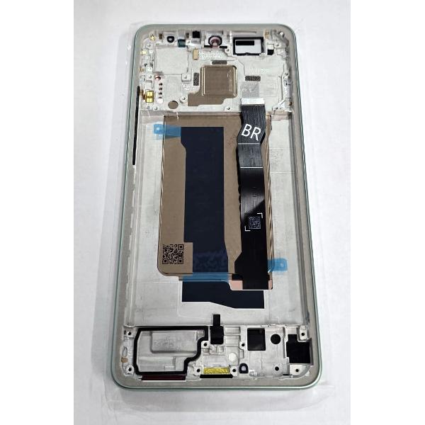 Pantalla para Xiaomi Poco X7 Pro mas tactil negro con marco verde 56000200O1000 Service Pack