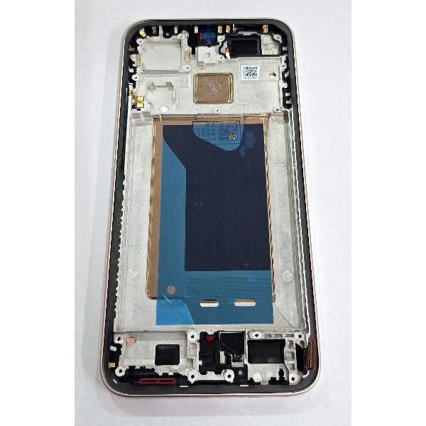 Pantalla para Xiaomi 15T mas tactil negro con marco oro rosado 5600030O12A00 Service Pack