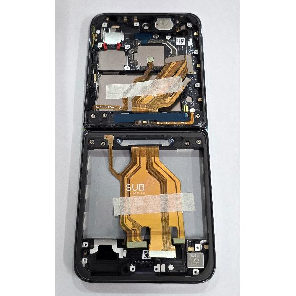 Pantalla para Xiaomi Mix Flip mas tactil negro con marco negro 560002000N800 Service Pack
