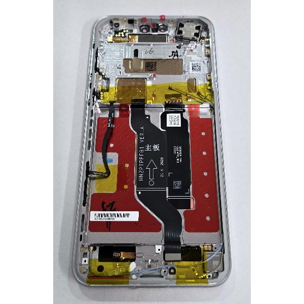 Pantalla para Honor Magic 7 Pro mas tactil negro con marco gris 0235AMRW Service Pack