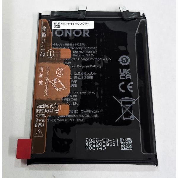 Bateria HB486692EIW 5170mAh para Honor 400 DNY-NX9 0235APPJ Service Pack