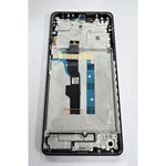 Pantalla para Xiaomi Redmi Note 13 5G 2312DRAABG mas tactil negro marco negro 5600020N1700 Service Pack