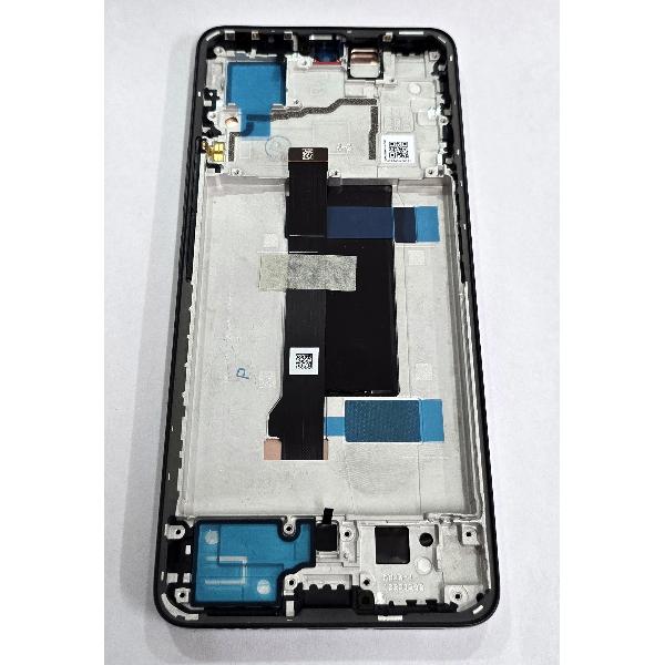 Pantalla para Xiaomi Redmi Note 13 Pro 5G mas tactil negro marco negro 5600020N1600 Service Pack