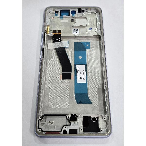 Pantalla para Xiaomi Redmi Note 15 4G mas tactil negro marco morado 560004000P700 Version Europea Service Pack