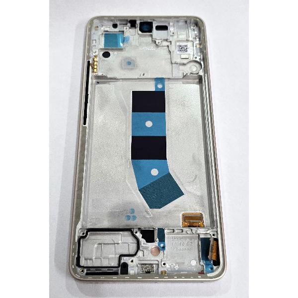 Pantalla para Xiaomi Redmi Note 13 4G 23129RAA4G mas tactil negro marco dorado 56000200N700 Service Pack
