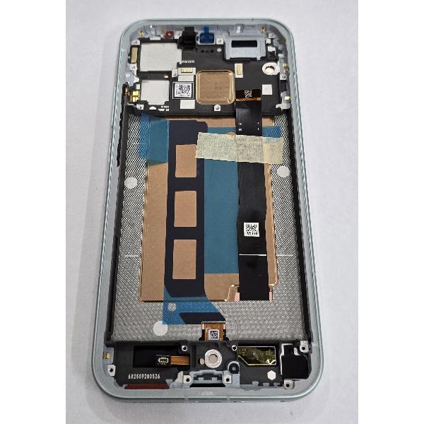 Pantalla para Xiaomi Poco F8 Pro 5G mas tactil negro con marco azul 56000100P1100 Service Pack