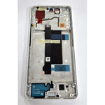 Pantalla para Xiaomi Poco X6 5G mas tactil negro marco blanco 560001N16P00 Service Pack
