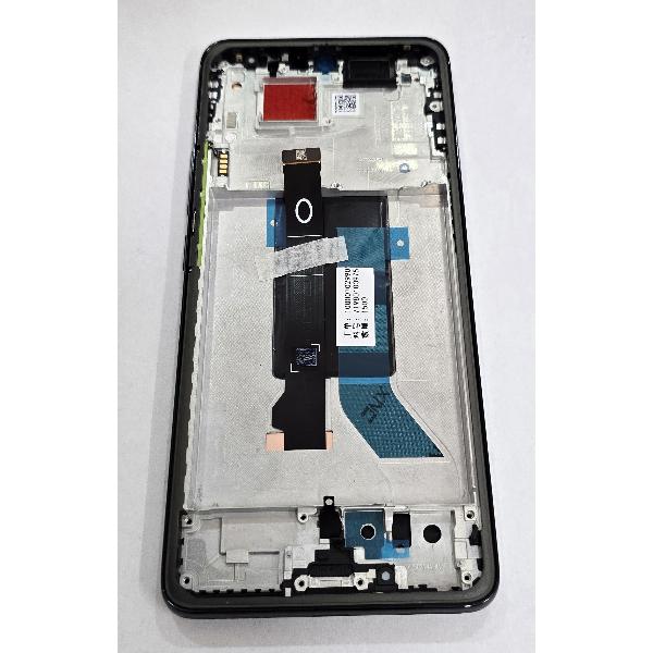 Pantalla para Xiaomi Poco X7 5G 24095PCADG mas tactil negro marco negro 5600010O16P00 Service Pack