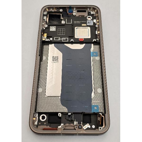 Pantalla para Xiaomi 15T Pro 5G 2506BPN68G mas tactil negro con marco marron 5600060O12U00 Service Pack