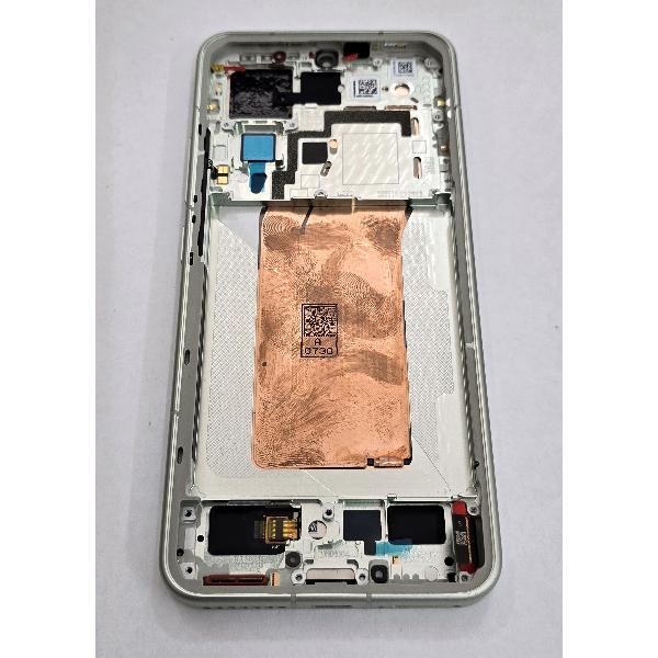 Pantalla para Xiaomi 15 5G 24129PN74G mas tactil negro con marco verde 560063000O300 Service Pack
